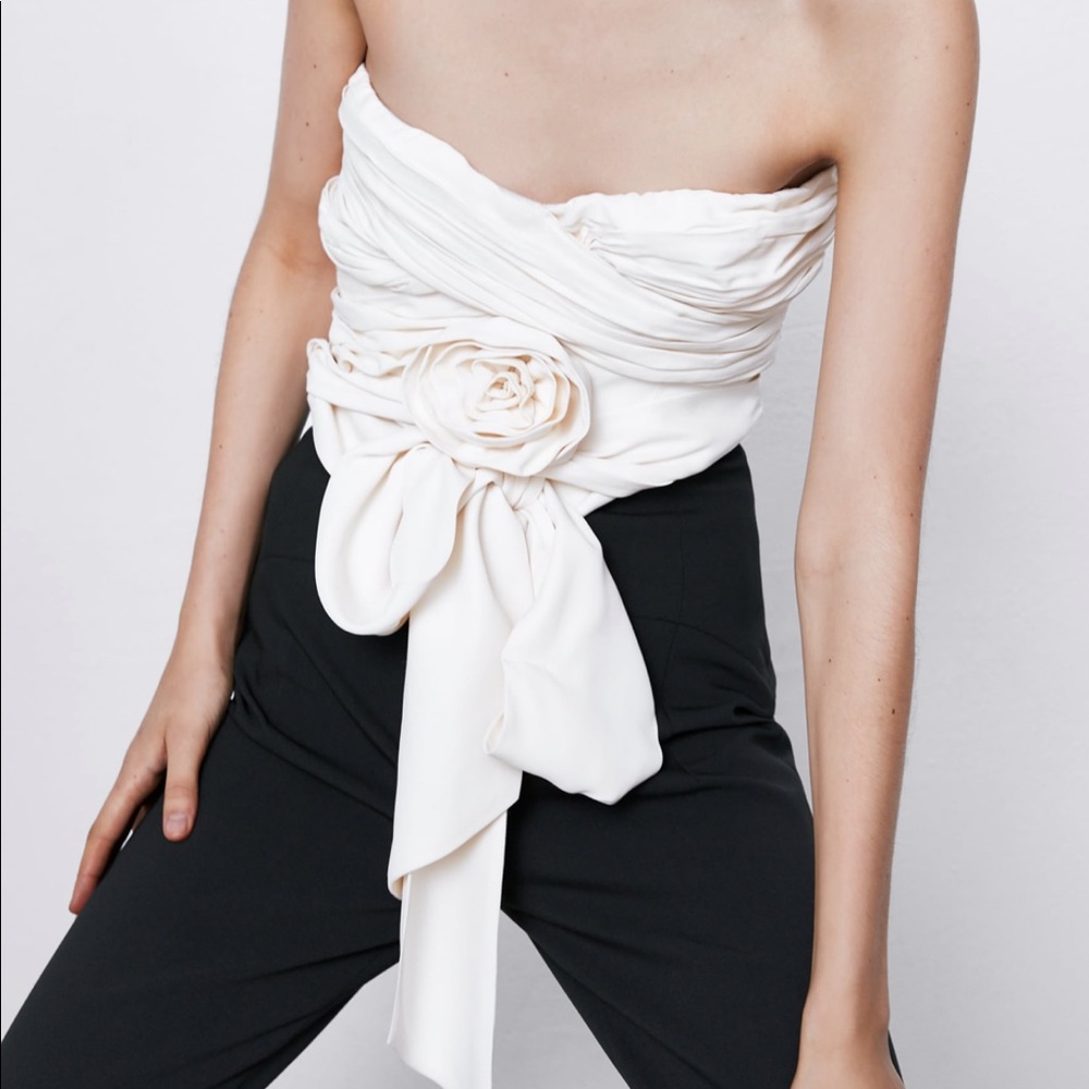 Zara Bustier - Ivory